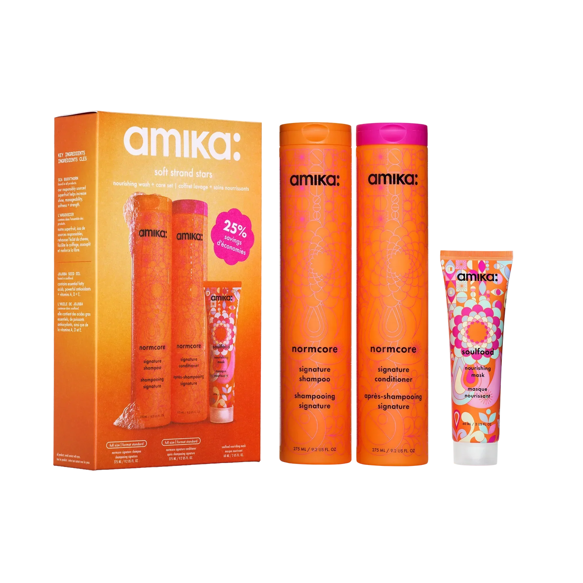 soft strand stars nourishing wash + care set Main image