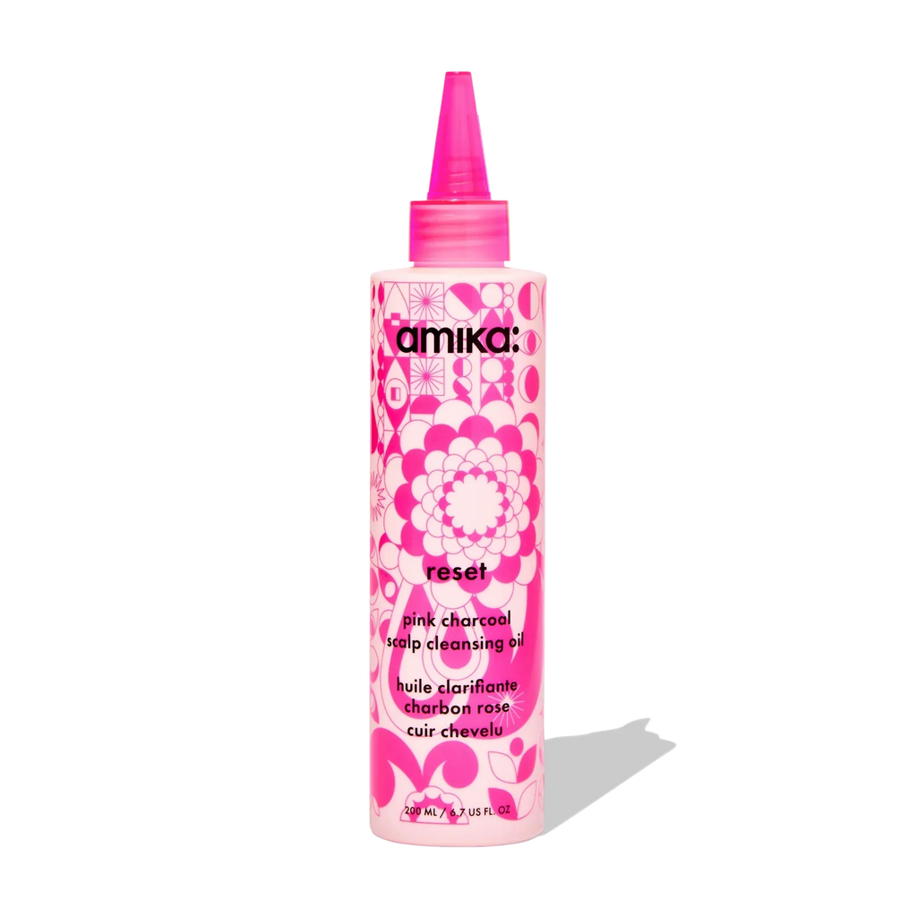 reset pink charcoal scalp cleansing oil - 6.7 oz / 200 ml
