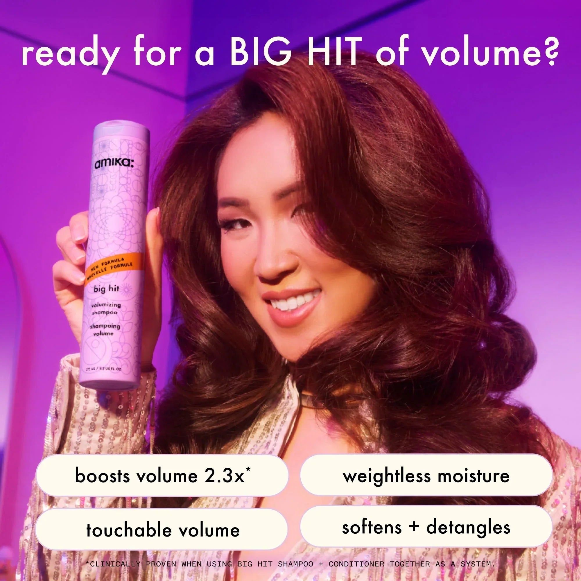 big hit volumizing conditioner - 9.2 oz / 275 ml Secondary image