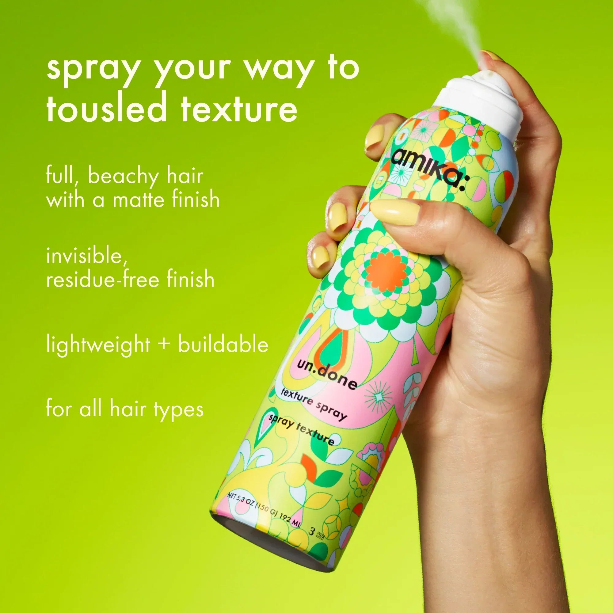 un.done volume and matte texture spray - 5.3 oz / 192 ml Secondary image